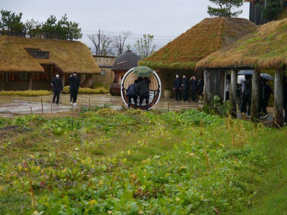 最初の訪問地は滋賀県近江八幡のお菓子屋さんラコリーナ