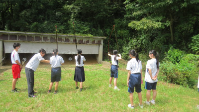 部活動弓道
