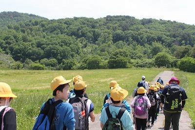 キゴ山登山スタート！