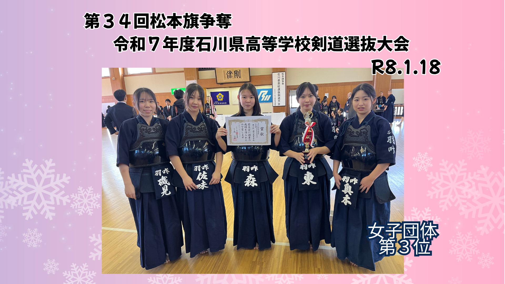 【陸上競技部】令和７年度 北信越高等学校陸上競技対校選手権大会 (1)