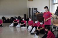 喜びあふれる部長の言葉☆