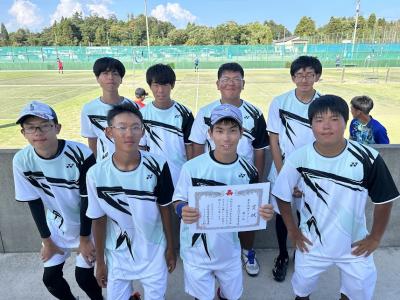 秋季大会サブリーグ第２位入賞