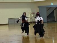 団体試合で果敢に攻める高澤選手