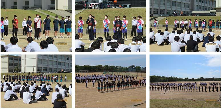 北信越大会壮行式