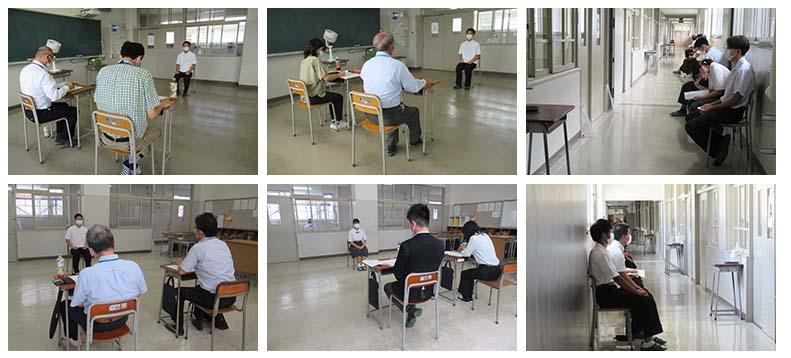 校外模擬面接試験