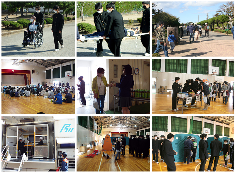 地域共同避難訓練