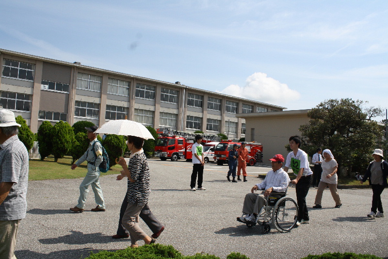避難･誘導訓練-要介護者