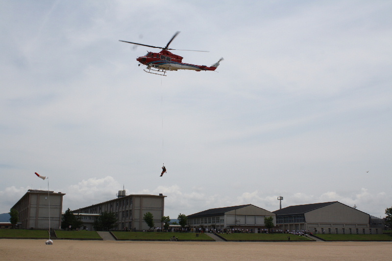 体験訓練-ヘリコプター１