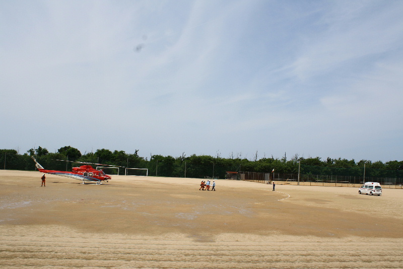 体験訓練-ヘリコプター２