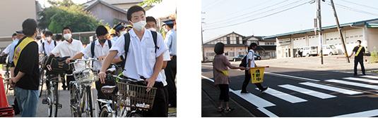 自転車マナー指導
