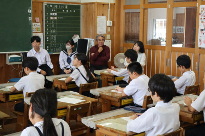 1001　５年総合・七尾高校SSCとの交流 (2)