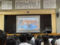 動画視聴の様子