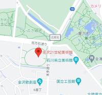 金沢２１世紀美術館周辺の地図