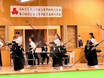 北信越新人大会女子団体