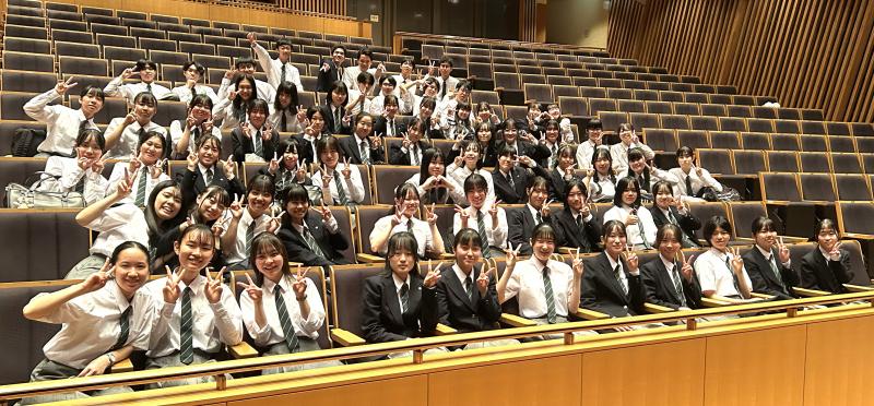 演奏直後の集合写真