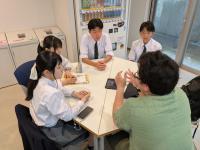 大学院生も優しくアドバイスをくれます