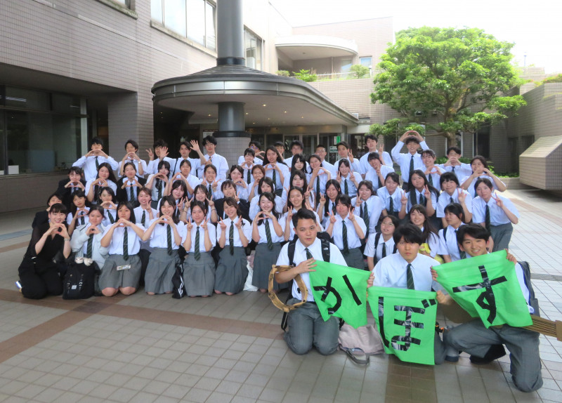 演奏後の集合写真