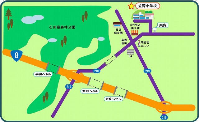 アクセスマップ