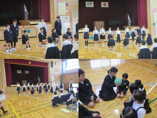 １年生を迎える会２０１８年４月２０日
