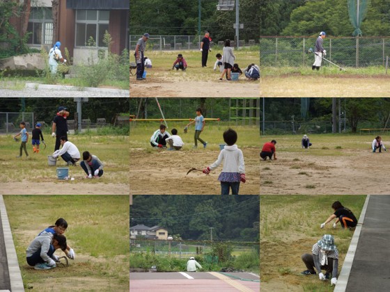 9月2日環境整備作業