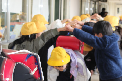 卒業生見送り７