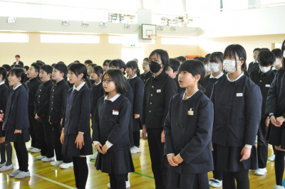 新任式５