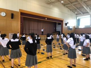 校長からの激励、がんばるぞ！！！