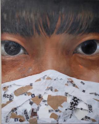 市政８０周年記念賞「はみ出る」松本音乃さん