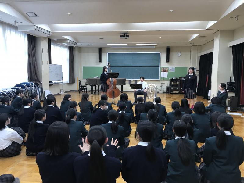 チューバ・コントラバスミニコンサート