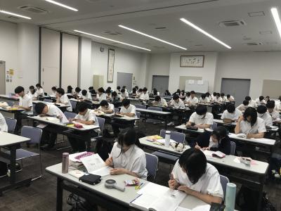 ホール内学習の様子