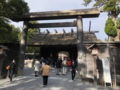 Ｂ隊１日目伊勢神宮（外宮）