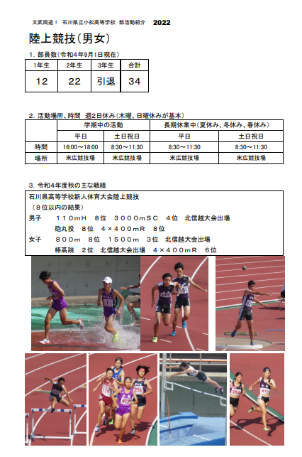 陸上競技（男女）