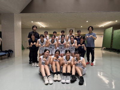 県総体　女子バスケ集合写真