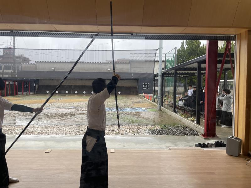 個人優勝のM科2年生　この日32射27中でした。素晴らしいです。