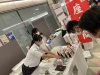 販売実習の様子