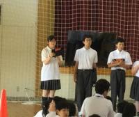 生徒会役員より