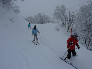 スキー活動２日目