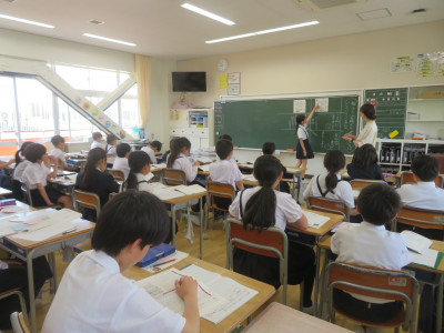 20260514　授業の様子（4年生）