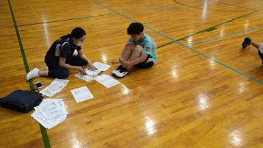 栄養指導の様子