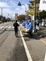 最後尾近くを撮影しました。