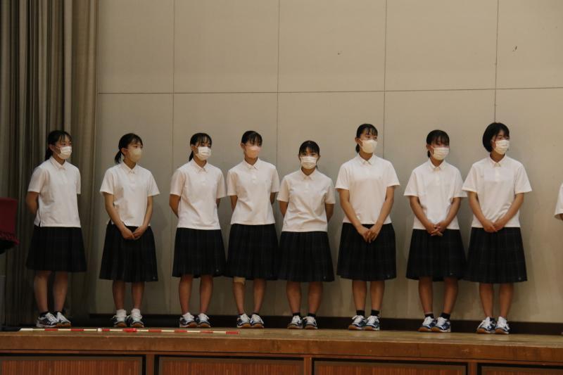 女子バドミントン部の皆さん