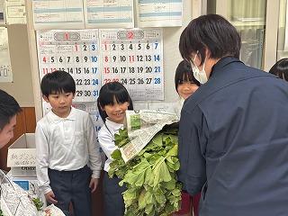 大根のプレゼント