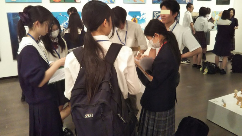 作品鑑賞交流会 (2)