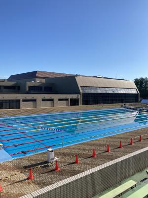会場の松任総合運動公園。お天気にも恵まれました。