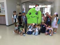 りんくんがお出迎え