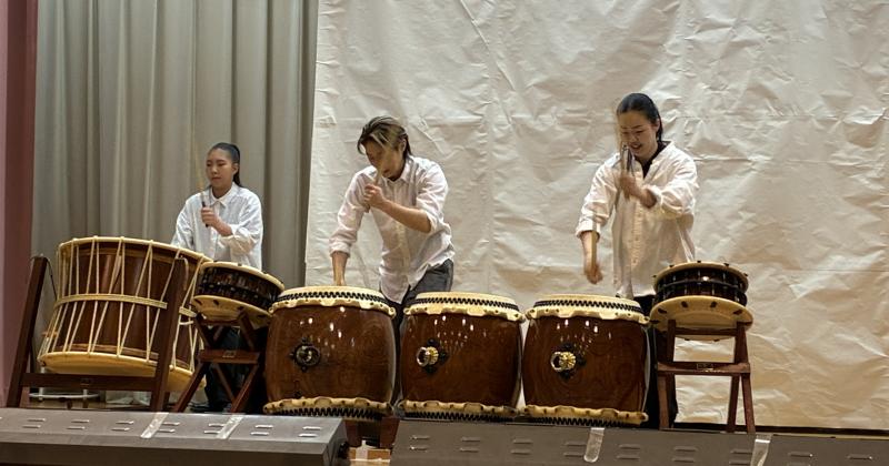 DIA＋による和太鼓演奏