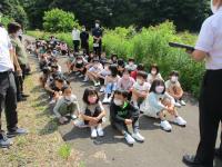 避難訓練の様子（６月２日）