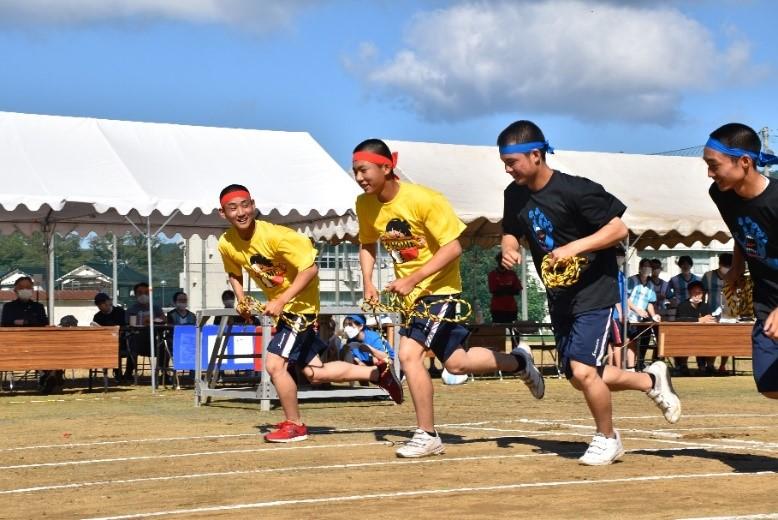 借り人リレーの様子