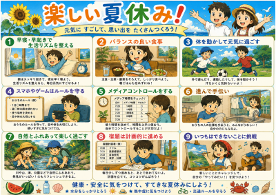 楽しい夏休み