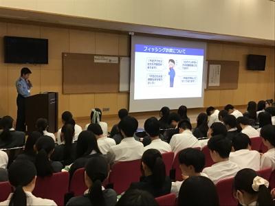防犯教室の様子②